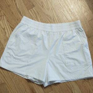 Athleta Lined Stretch Rip Stop Utility Shorts XL